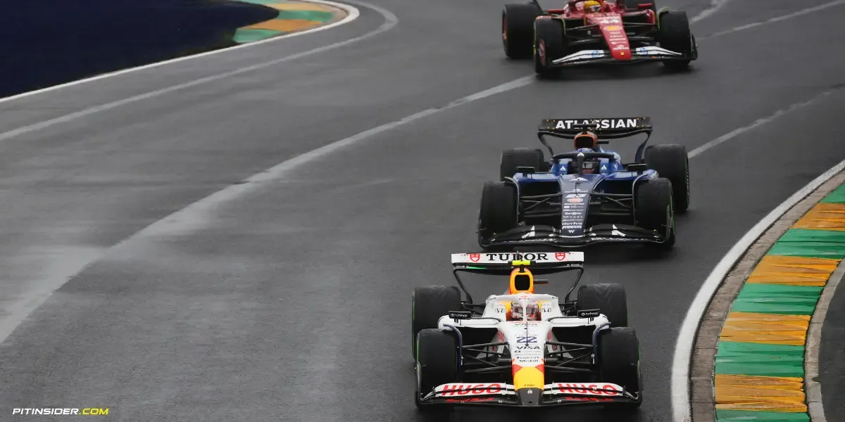 Yuki Tsunoda, Alex Albon and Lewis Hamilton-Red Bull Content Pool