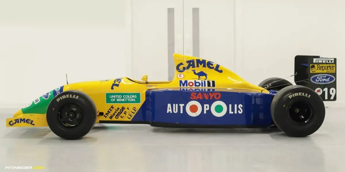 Benetton B190B-Pitinsider.com