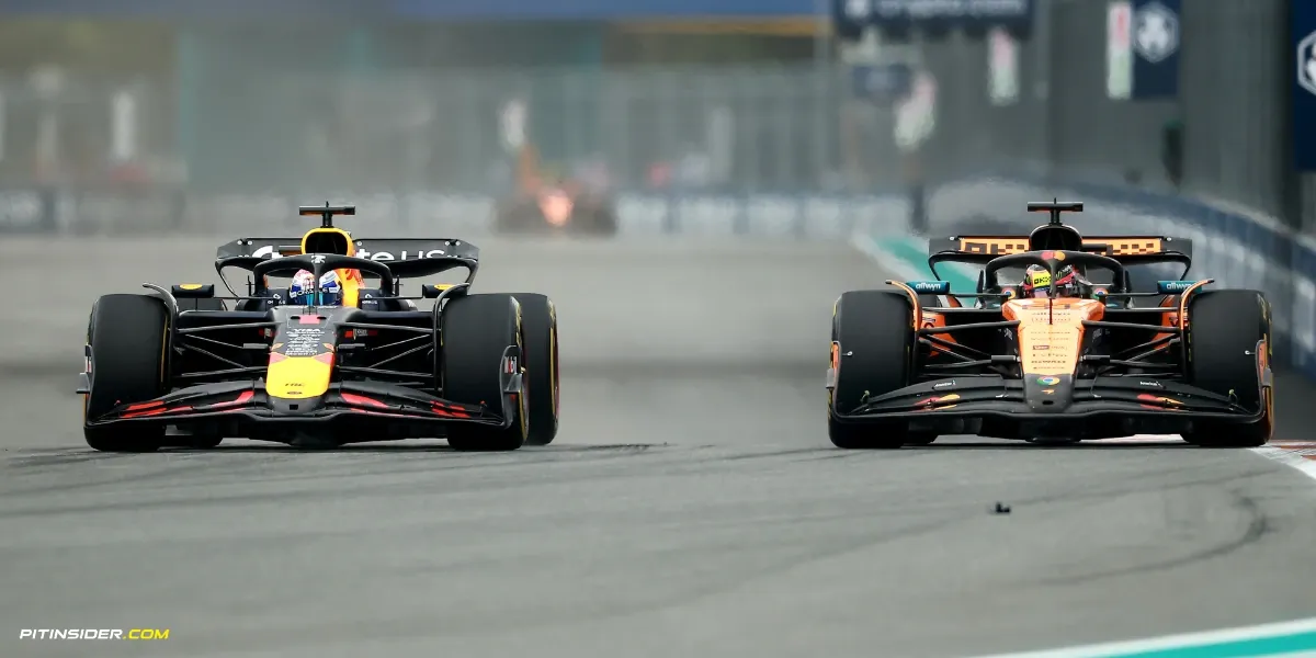 Oscar Piastri and Max Verstappen-Red Bull Content Pool
