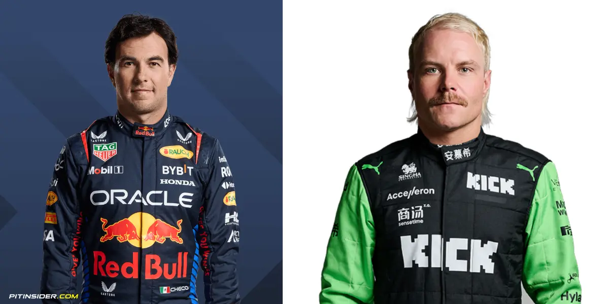 Sergio Perez and Valtteri Bottas-Pitinsider.com