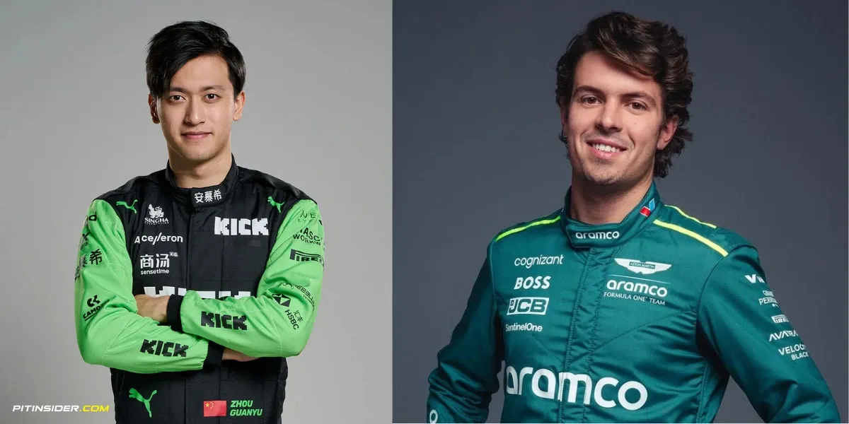 Zhou Guanyu and  Felipe Drugovich-Pitinsider.com