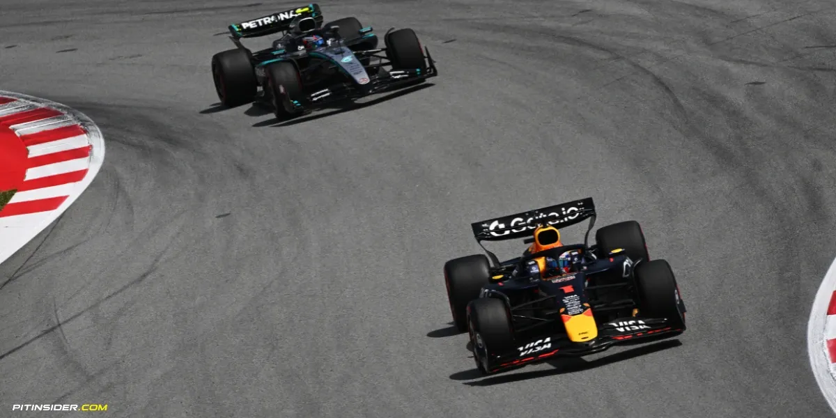 Max Verstappen and George Russell-Pitinsider.com