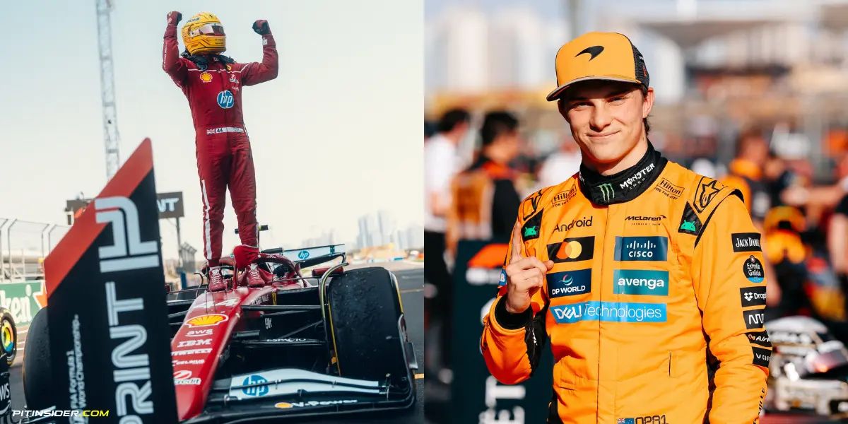 Hamilton takes first Ferrari win as Piastri tops Qualifying