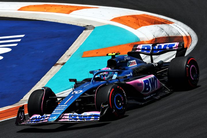 Pierre Gasly at the Miami GP: Image Credit - Alpine Media