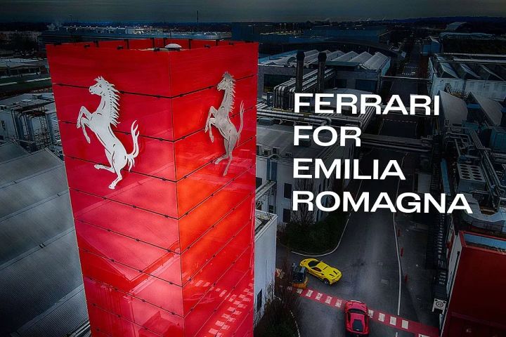 Ferrari donates €1 Million to Emilia Romagna flood relief