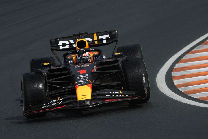 Max Verstappen during qualifying at the 2023 Dutch Grand Prix-Red Bull Content Pool