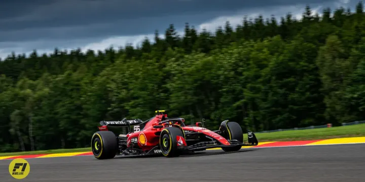 Ferrari car during Belgian GP 2023 - Ferrari