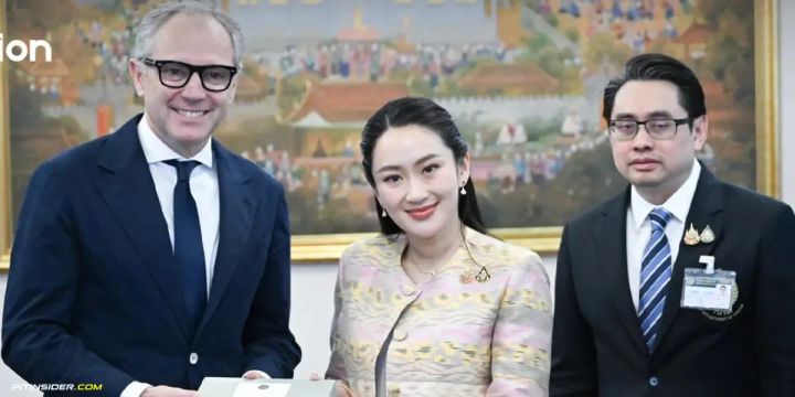 Stefano Domenicali,and Paetongtarn Shinawatra, Prime Minister of Thailand-Pitinsider.com