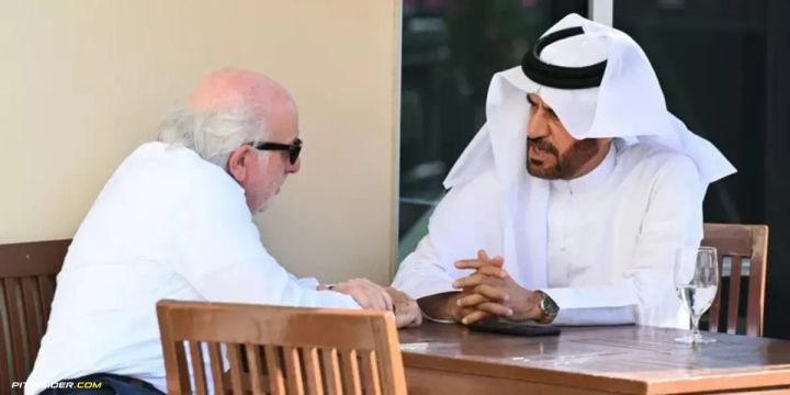 David Richards and  FIA president Mohammed Ben Sulayem-Pitinsider.com