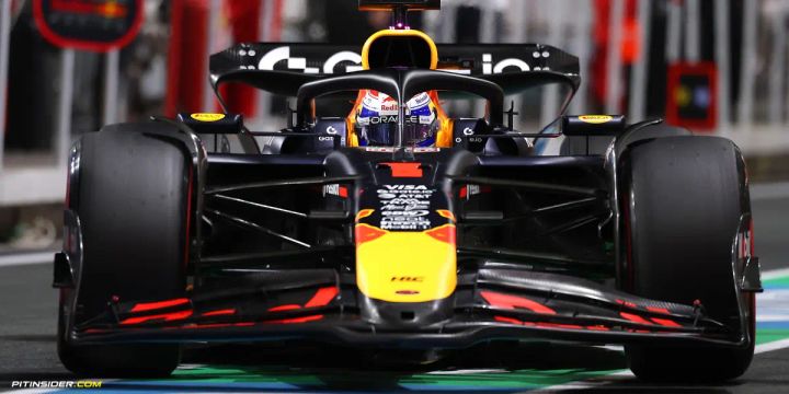 Max Verstappen in Qualifying at the 2025 Saudi Arabian GP-Red Bull Content Pool