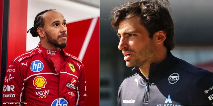 Lewis Hamilton and Carlos Sainz-Pitinsider.com