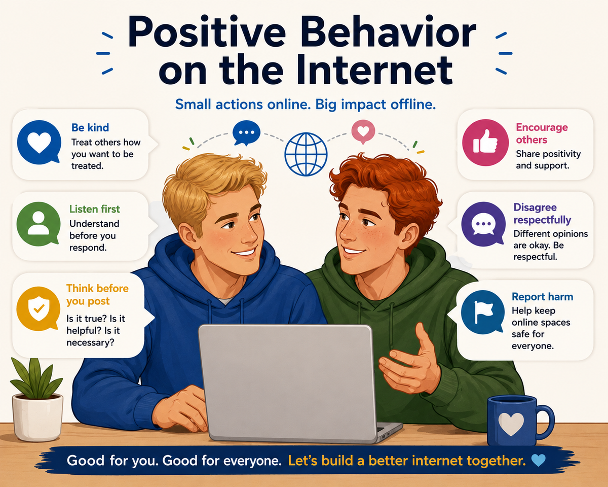 Positive Behavior for Social Media