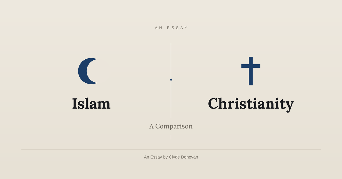 Comparison of Islam and Christianity