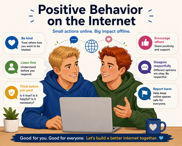 Positive Behavior for Social Media