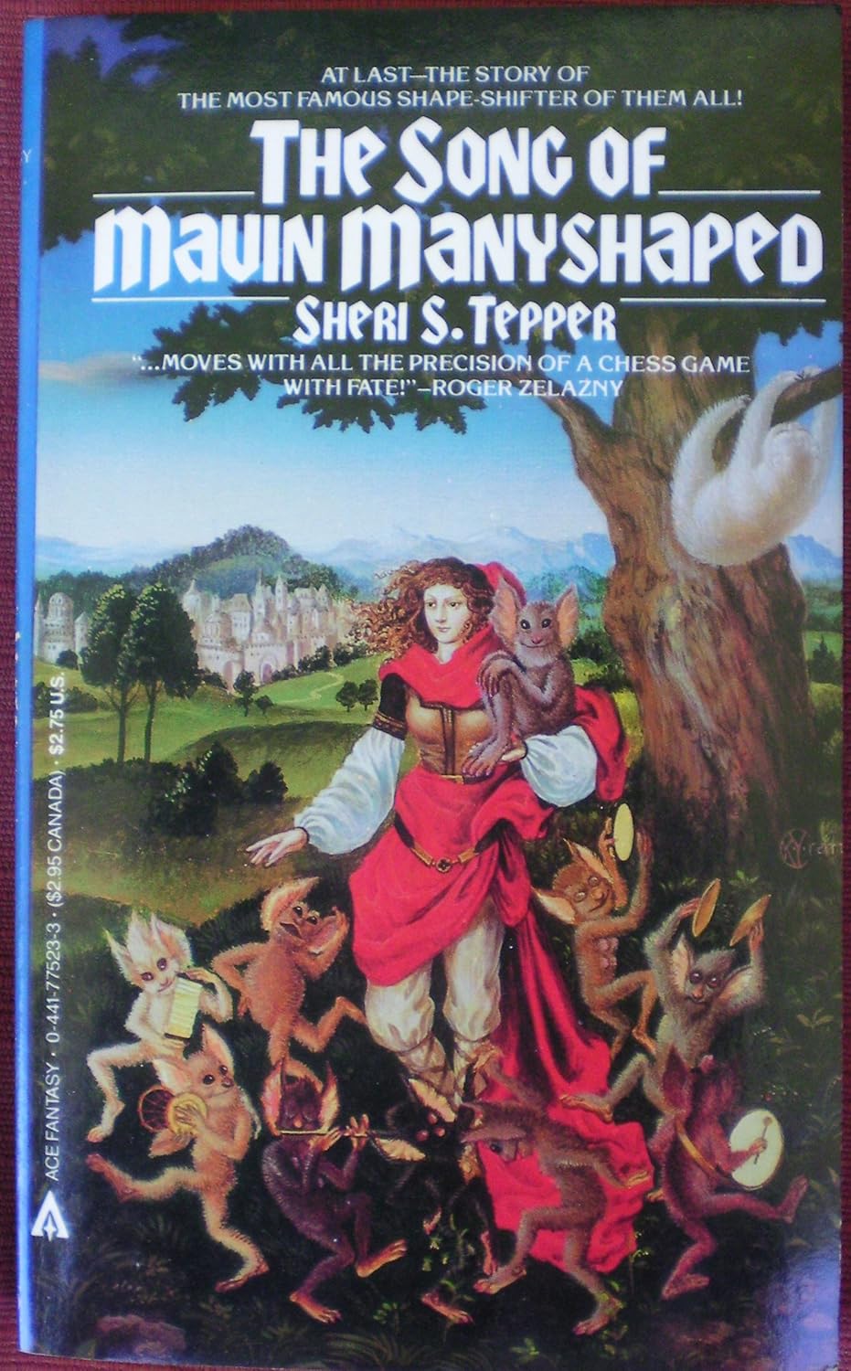 Cover of Song of Mavin Manyshaped by Tepper