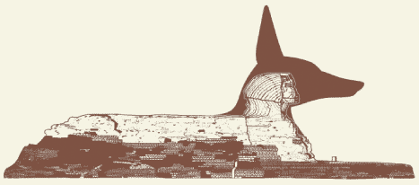 Temple's layout aligns with Anubis shrine architecture, not solar-temple design. Its orientation matches a threshold guardian, not a solar emblem.
