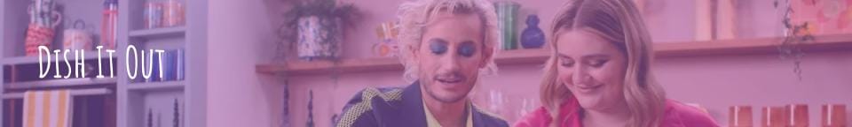 Frankie Grande and Tilly Ramsay in Prime cooking TV show Dish It Out