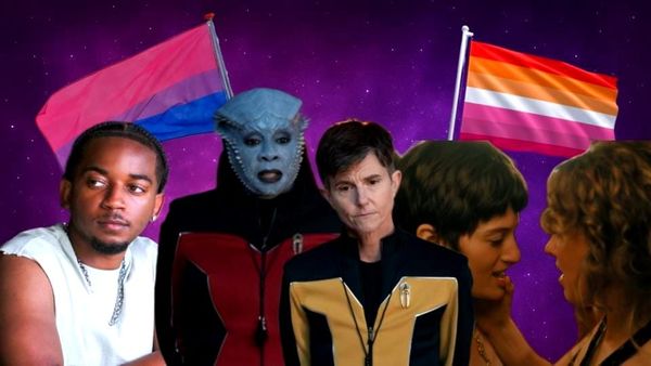 Bisexual representation in Ponies and Suddenly Amish. Lesbian couples in Ponies and Starfleet Academy