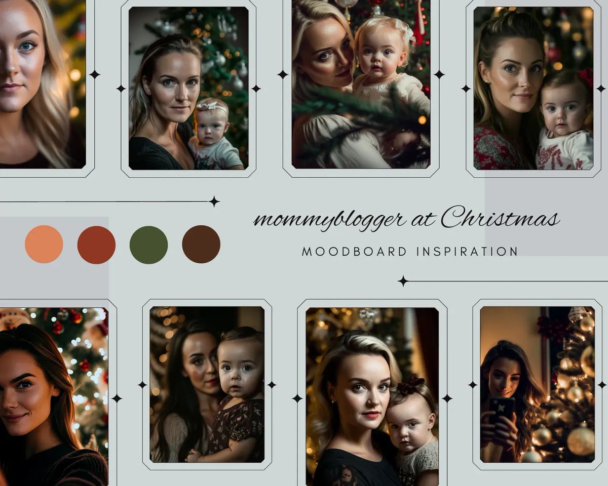 I had AI generate momfluencers at Christmas. It got weird!