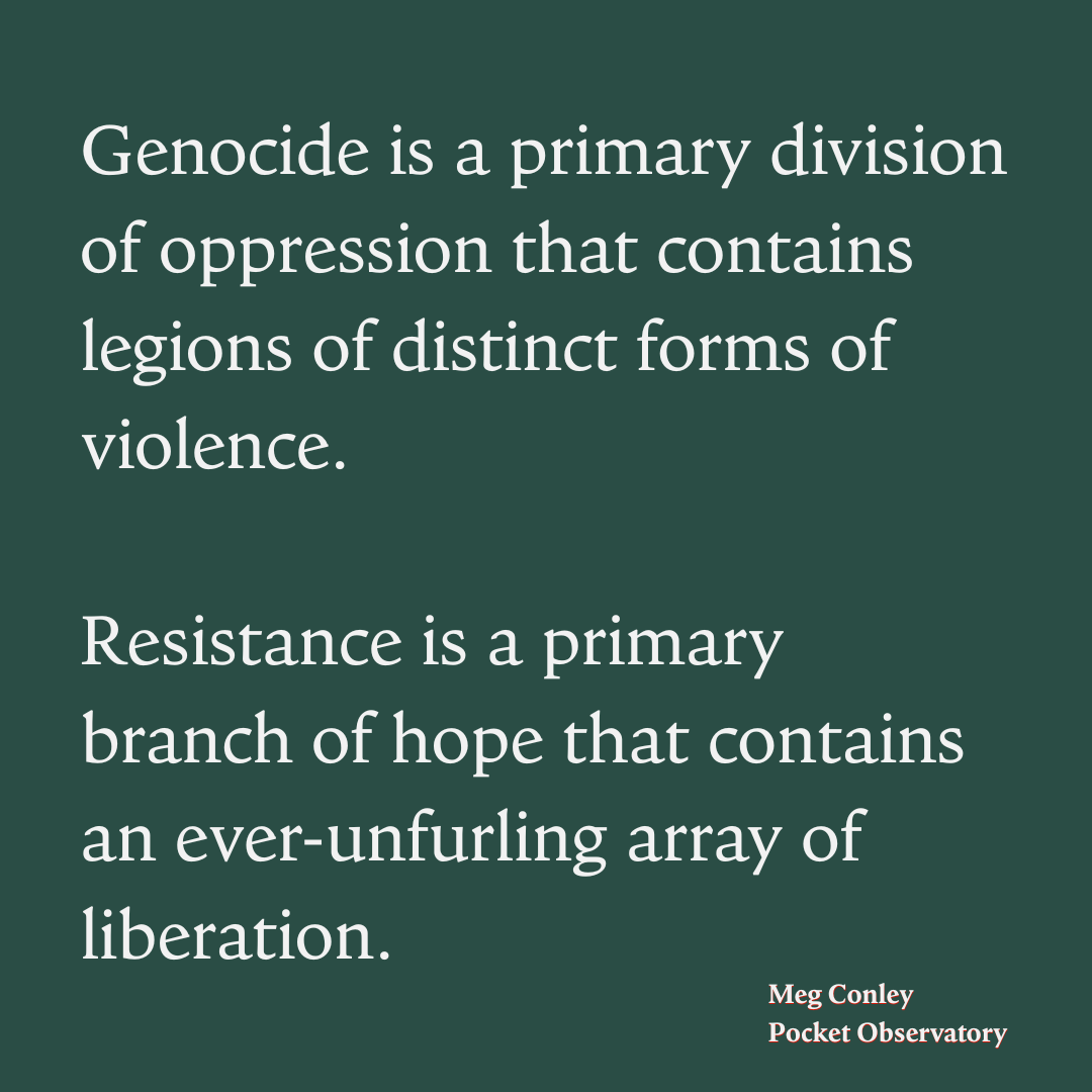 I went to an art museum to teach my kid about genocide. AMA.