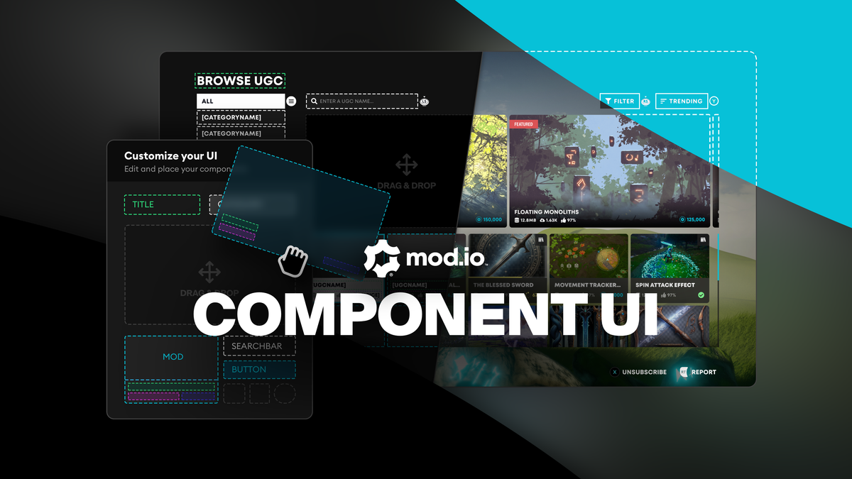 mod.io Newsletter: Component UI
