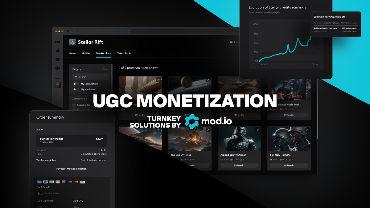 mod.io Monetization Solutions