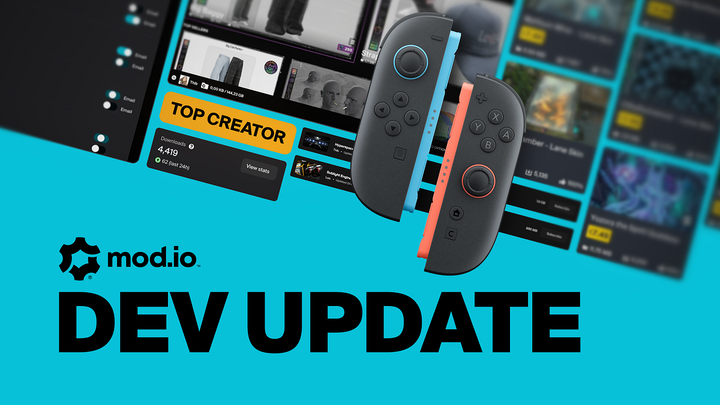Dev Update: Switch 2, Template UI, Marketplace integration live