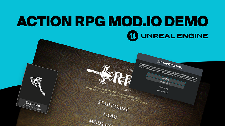 mod.io Unreal Engine Sample Project