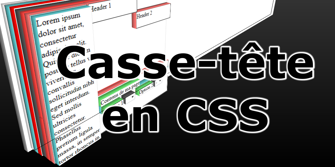 Casse-tête CSS