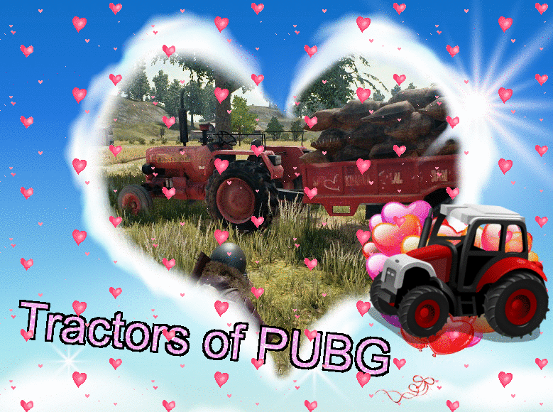 Tractors of PlayerUnknown's Battlegrounds (PUBG) 🚜