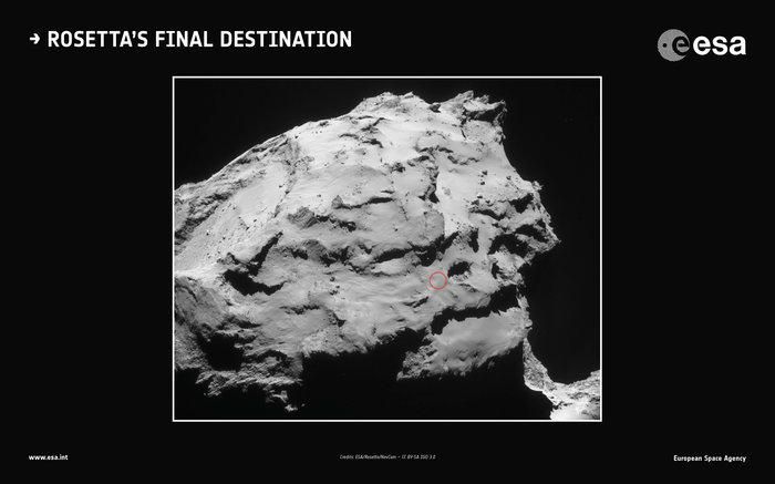 Ce vendredi, fin de la mission Rosetta