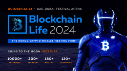Blockchain Life 2024 to Take Place in Dubai at the Peak of the Bull Run