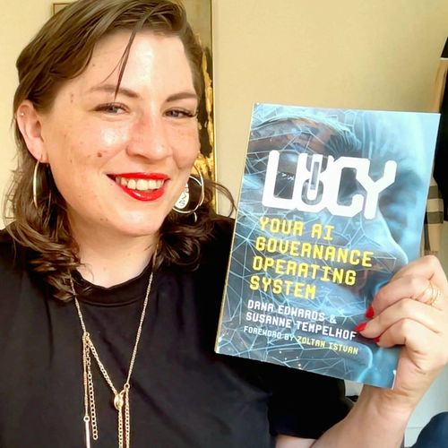 Suzanne Tempelhof, the inventor of Network-States, launches book about AI Governance Operating Systems with Dana Edwards at The Dissident Club in Paris, France