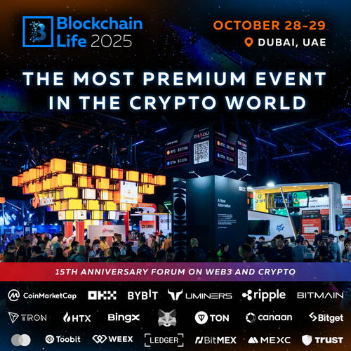 Blockchain Life 2025 in Dubai: Global Crypto Leaders Gather for the 15th Anniversary Forum Featuring Akon’s Exclusive Performance
