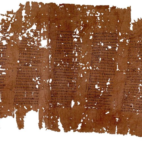 An AI model for restoring Ancient Greek papyri matched or beat human restorations in 77% of blind comparisons