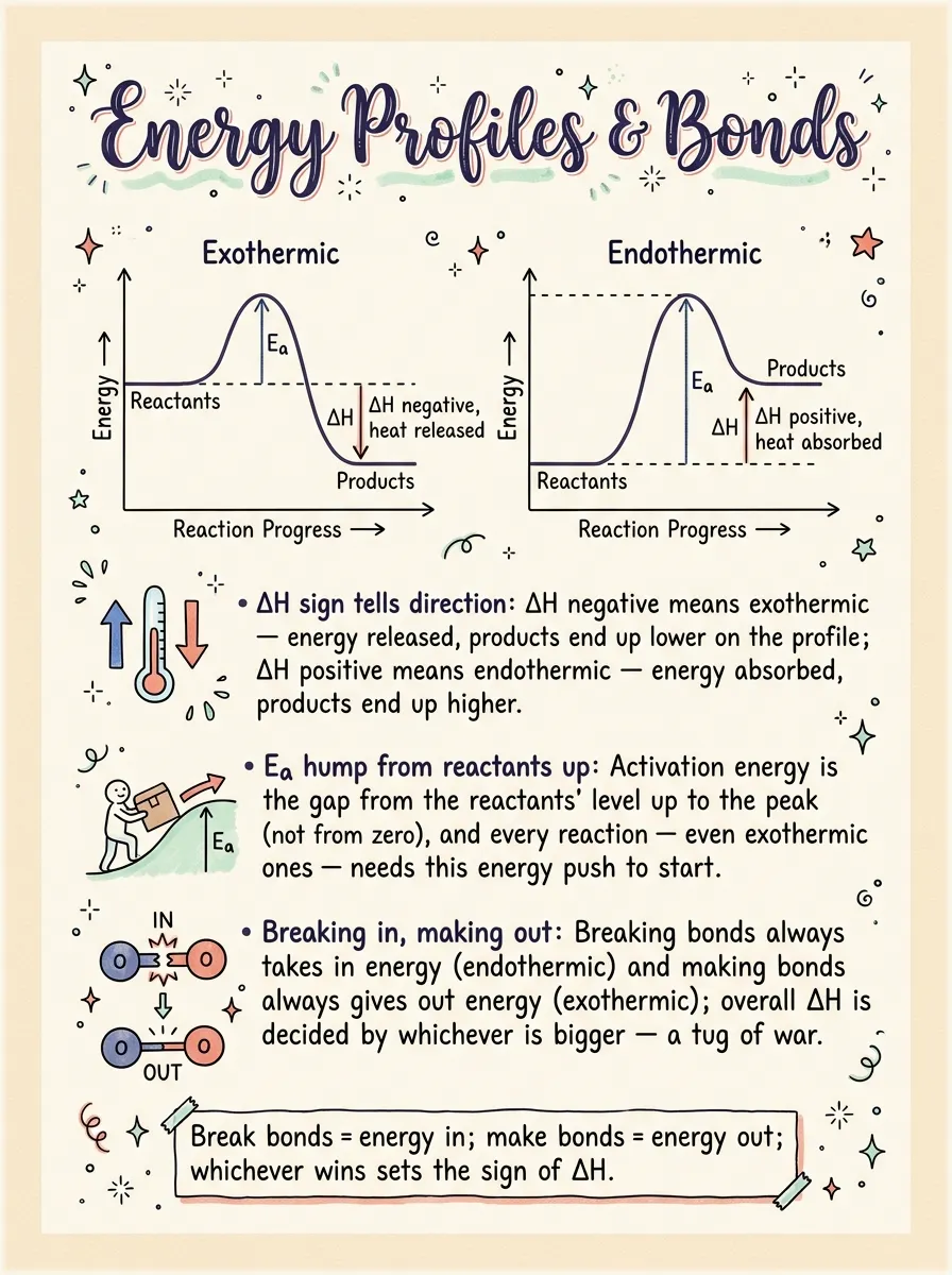 Energy Profiles & Bonds — study notes