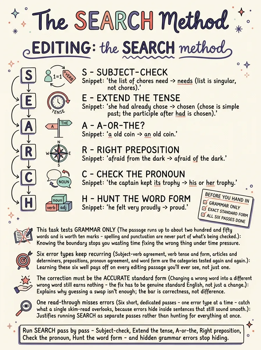 Editing — Study Notes