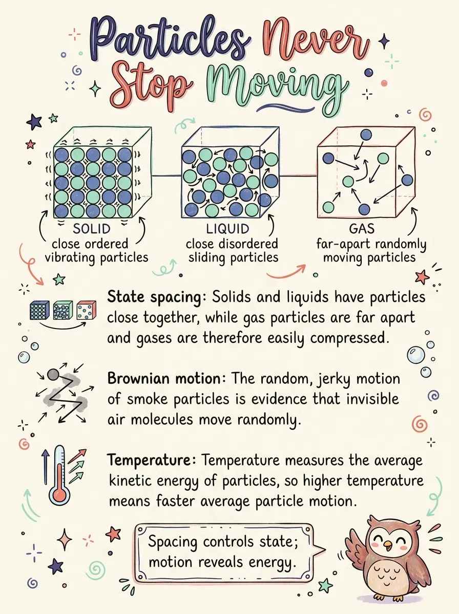 Kinetic Particle Model of Matter — Study Notes