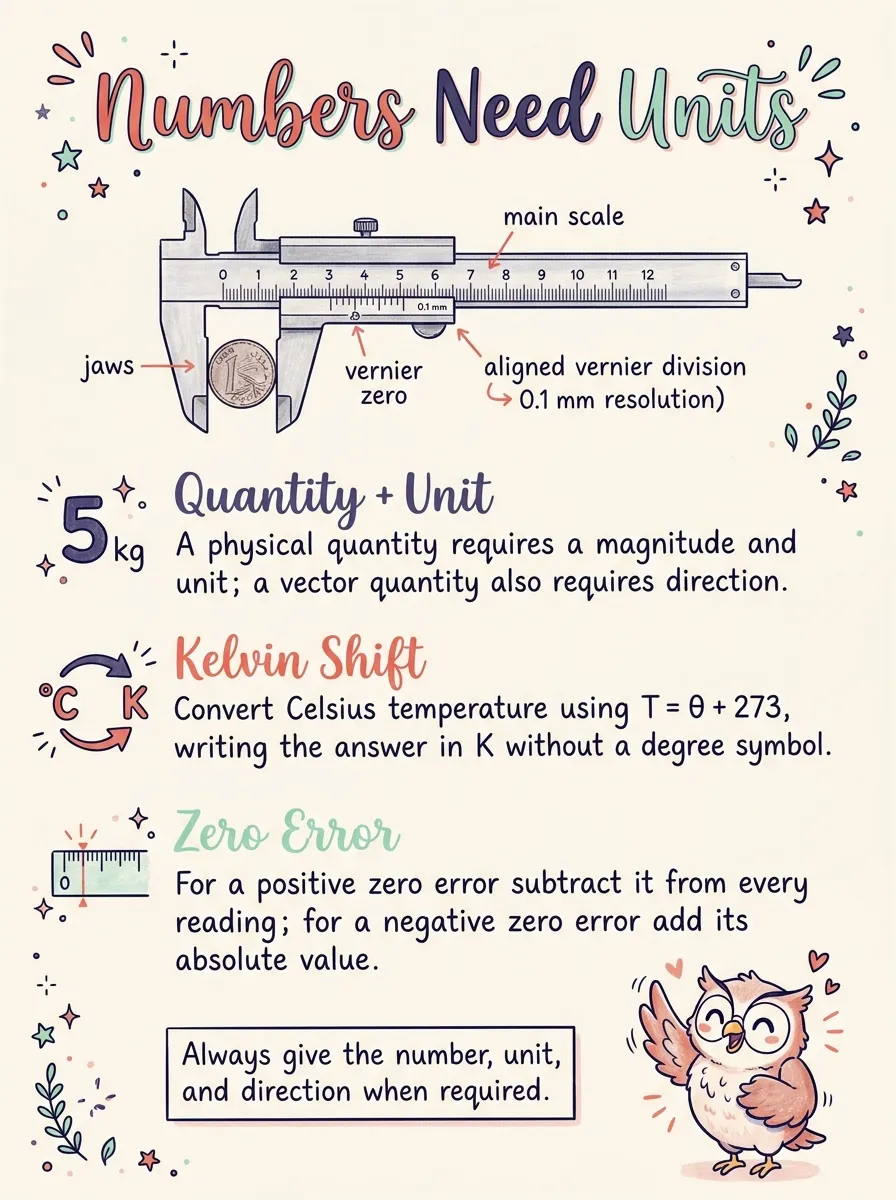 Measurement – Making Sense of the Physical World — Study Notes