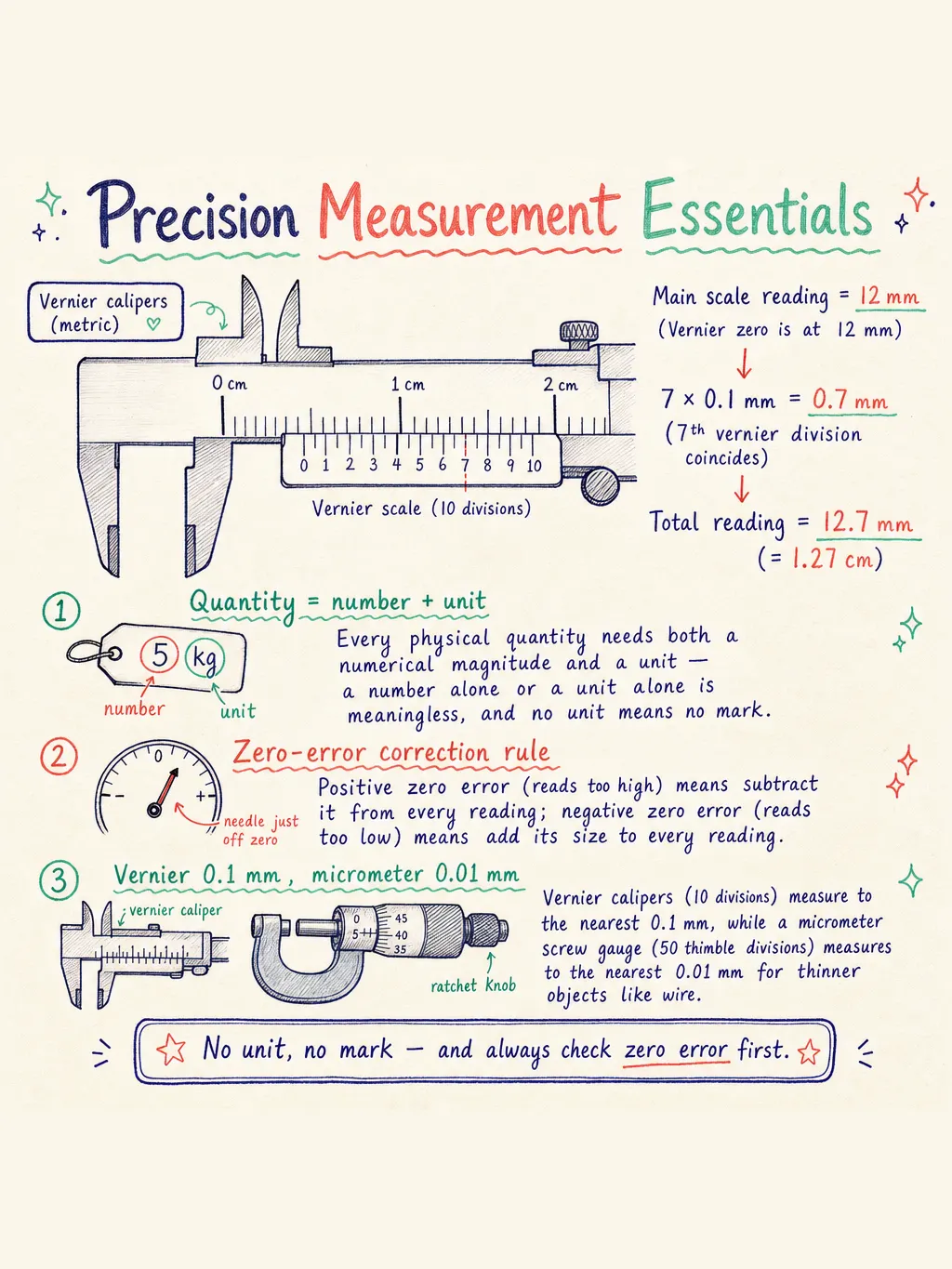 Measurement — study notes