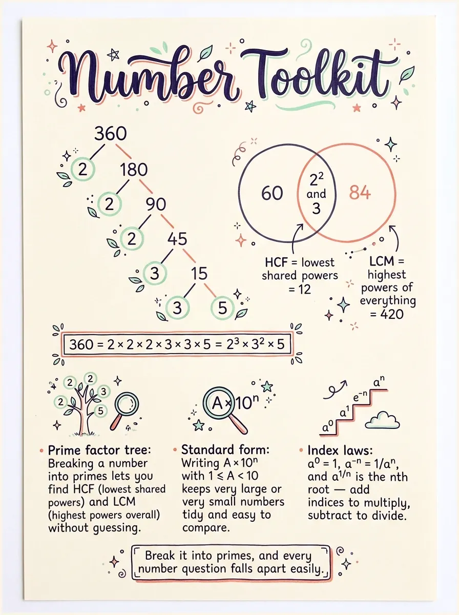 Numbers and Their Operations — Study Notes