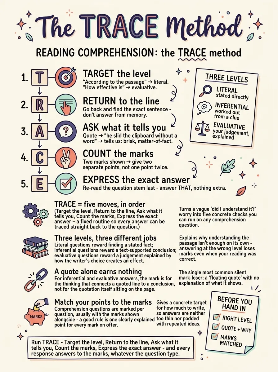 Reading Comprehension — Study Notes