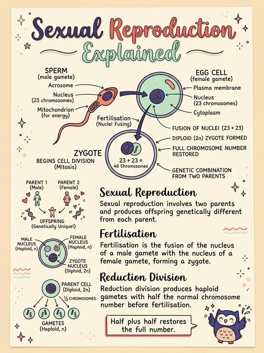 Sexual Reproduction — Study Notes