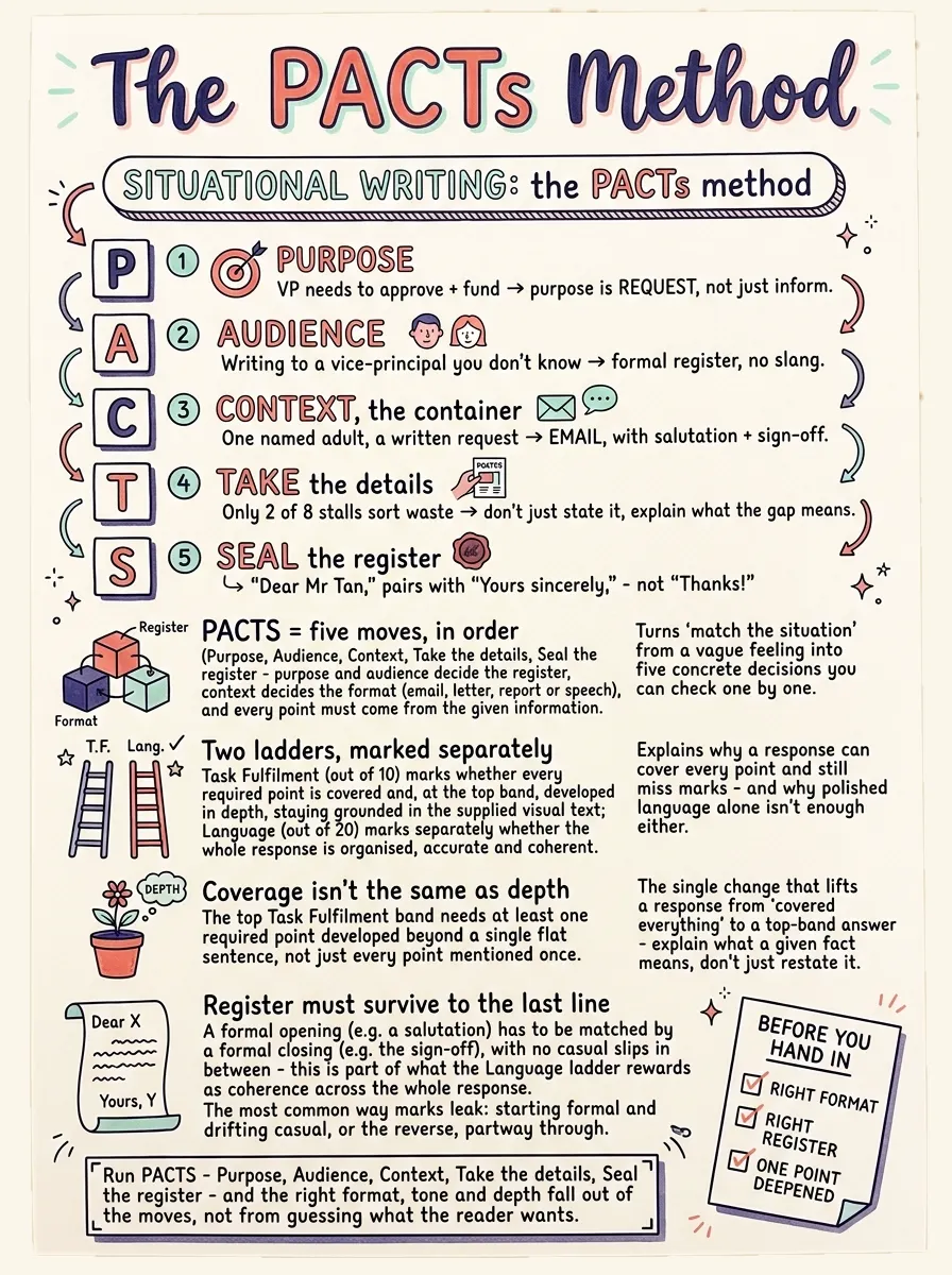 Situational Writing — Study Notes