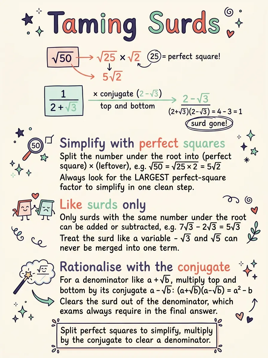 Surds — Study Notes