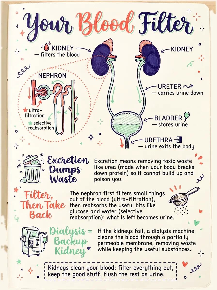 The Kidneys: Structure, Function and Dialysis — Study Notes