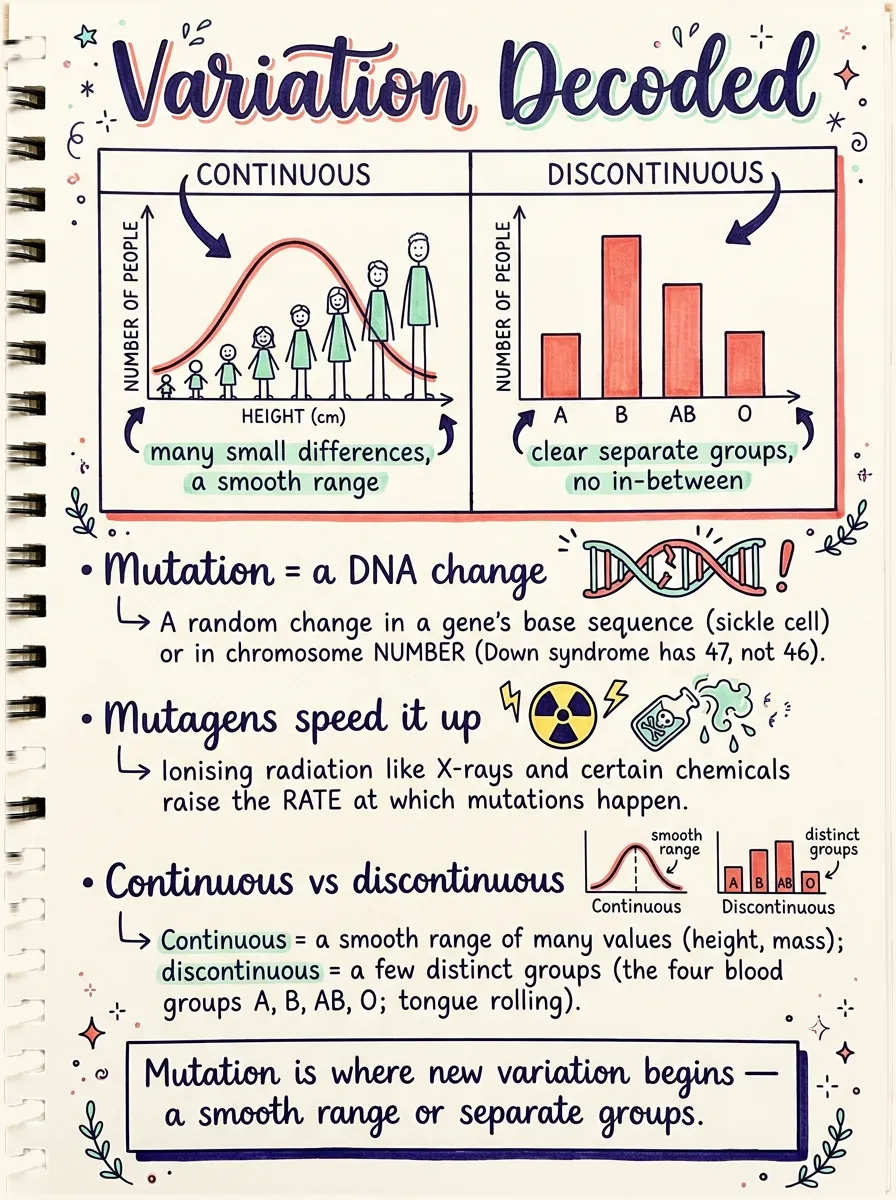 Variation — Study Notes