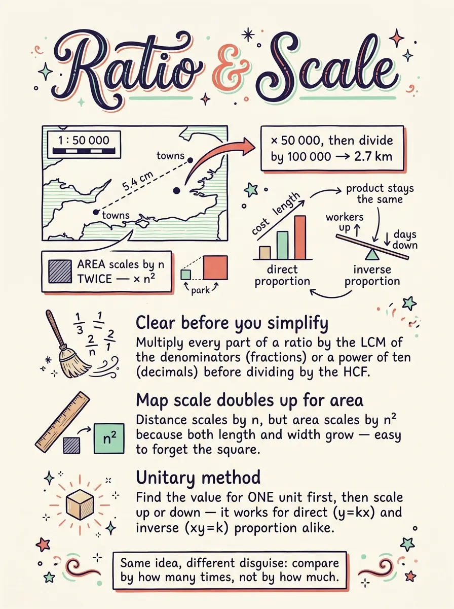 Ratio and Proportion — Study Notes
