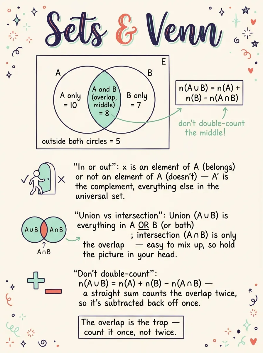 Set Language and Notation — Study Notes