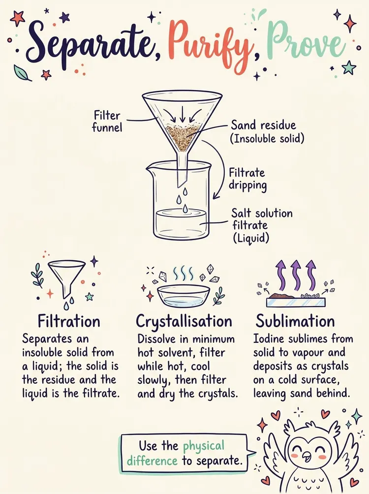 Methods of Purification and Analysis — Study Notes